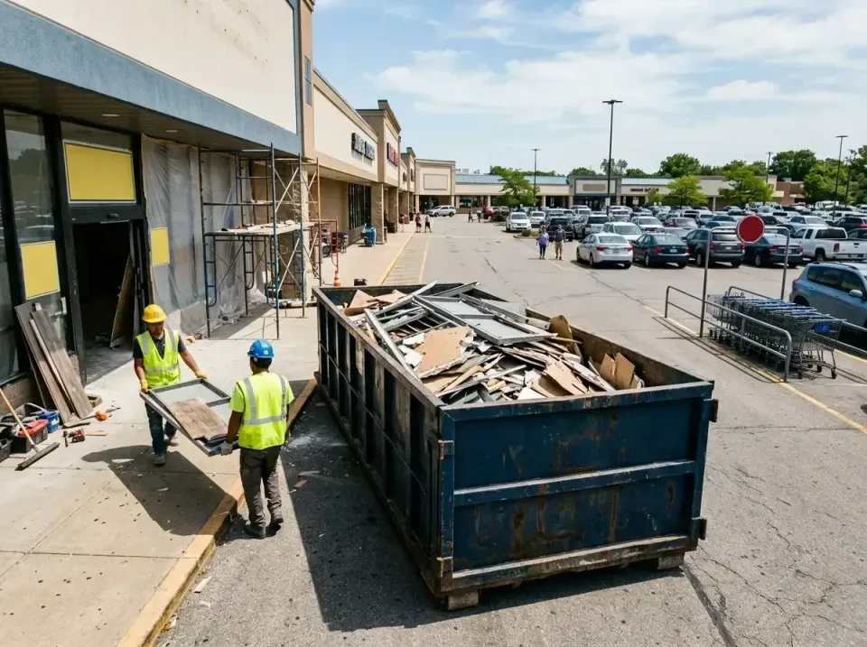retail-store-renovation-debris-003 — frequently asked questions, Roll-off Dumpster Rentals in McMinnville, TN